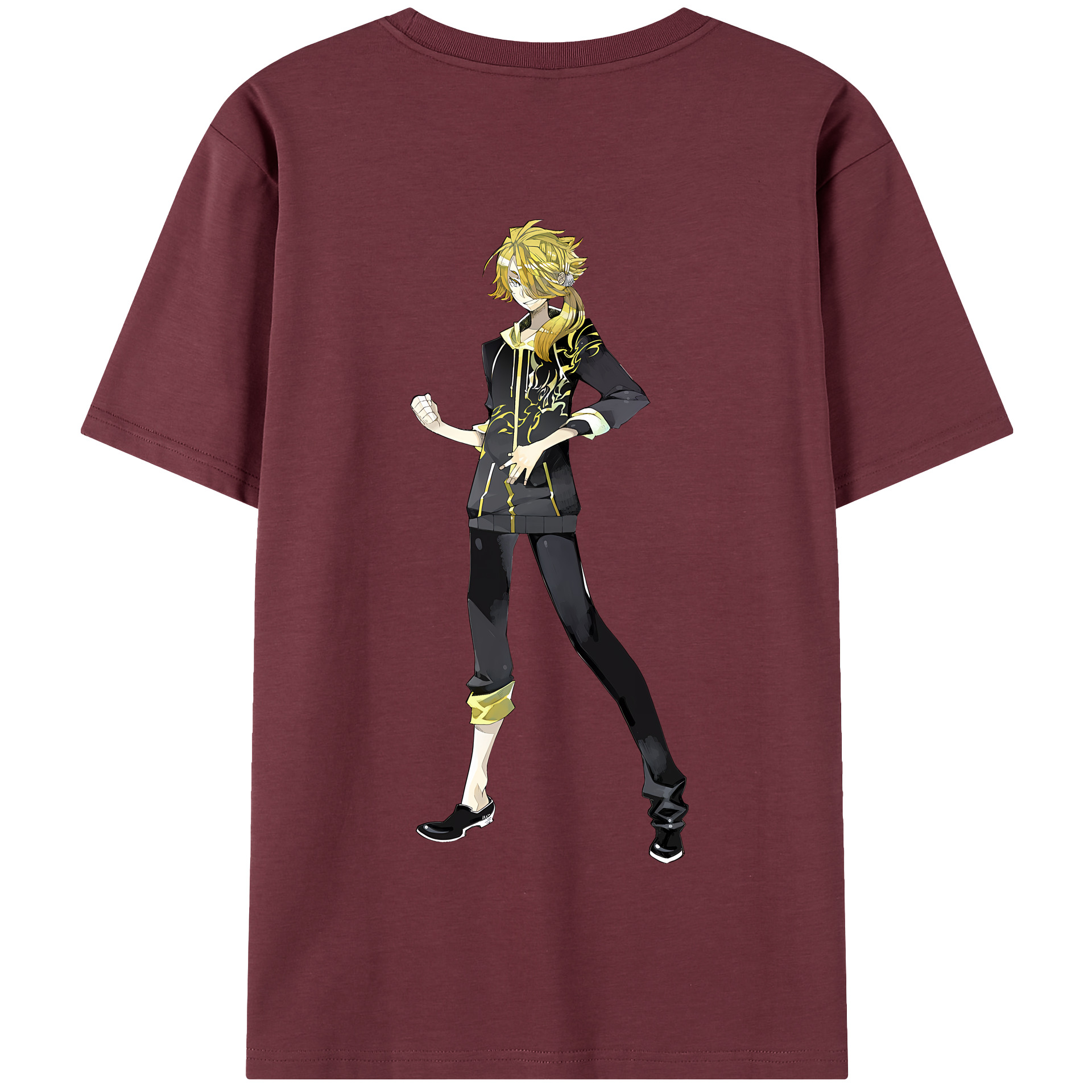 （画像用） 刀剣乱舞 Touken Ranbu 綿100％半袖Tシャツ（背面プリント）